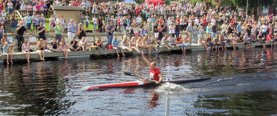 Dalsland Kanu Marathon+ Zieleinlauf