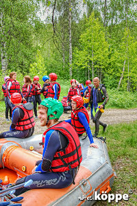 Wildwasser-Rafting