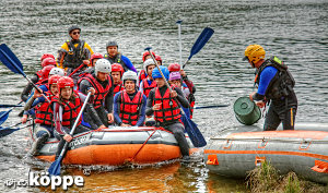 Rafting auf dem Vindelälven