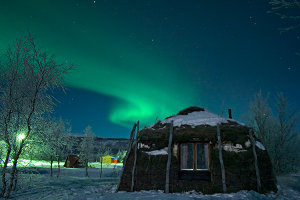 Nordlicht-Urlaub in Lappland